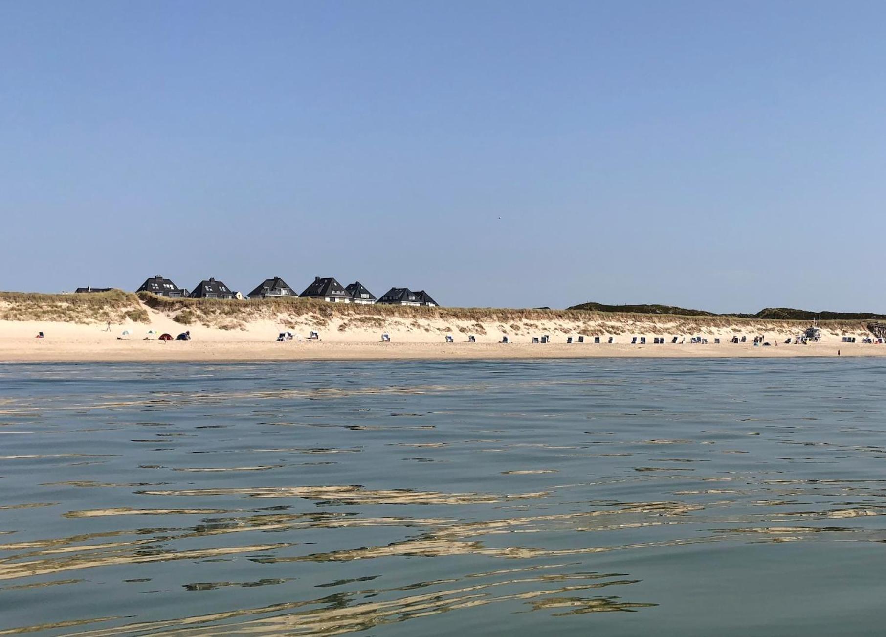 Gurtdeel Leuchtturm-Suite Hornum Bagian luar foto