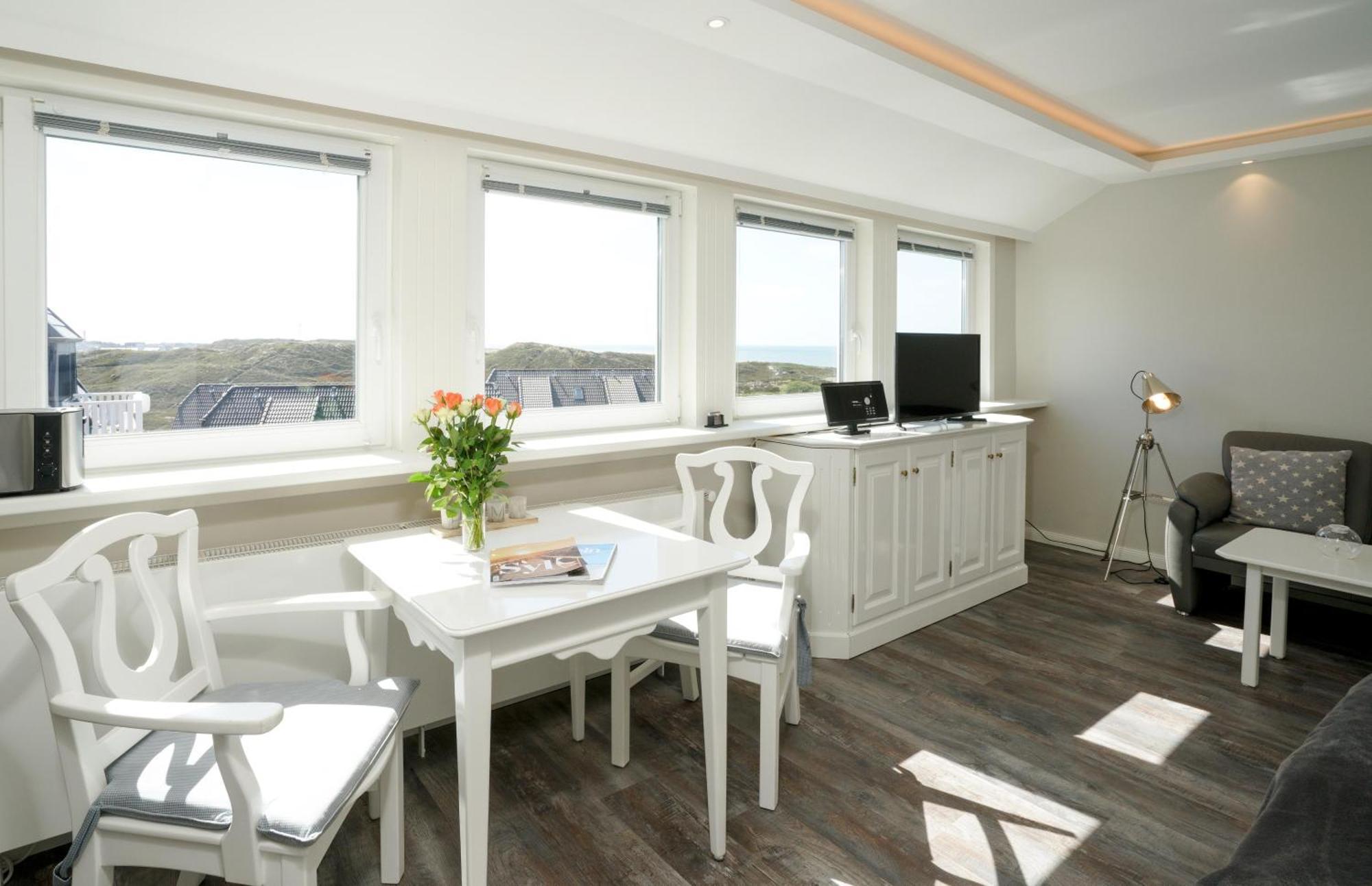 Gurtdeel Leuchtturm-Suite Hornum Bagian luar foto