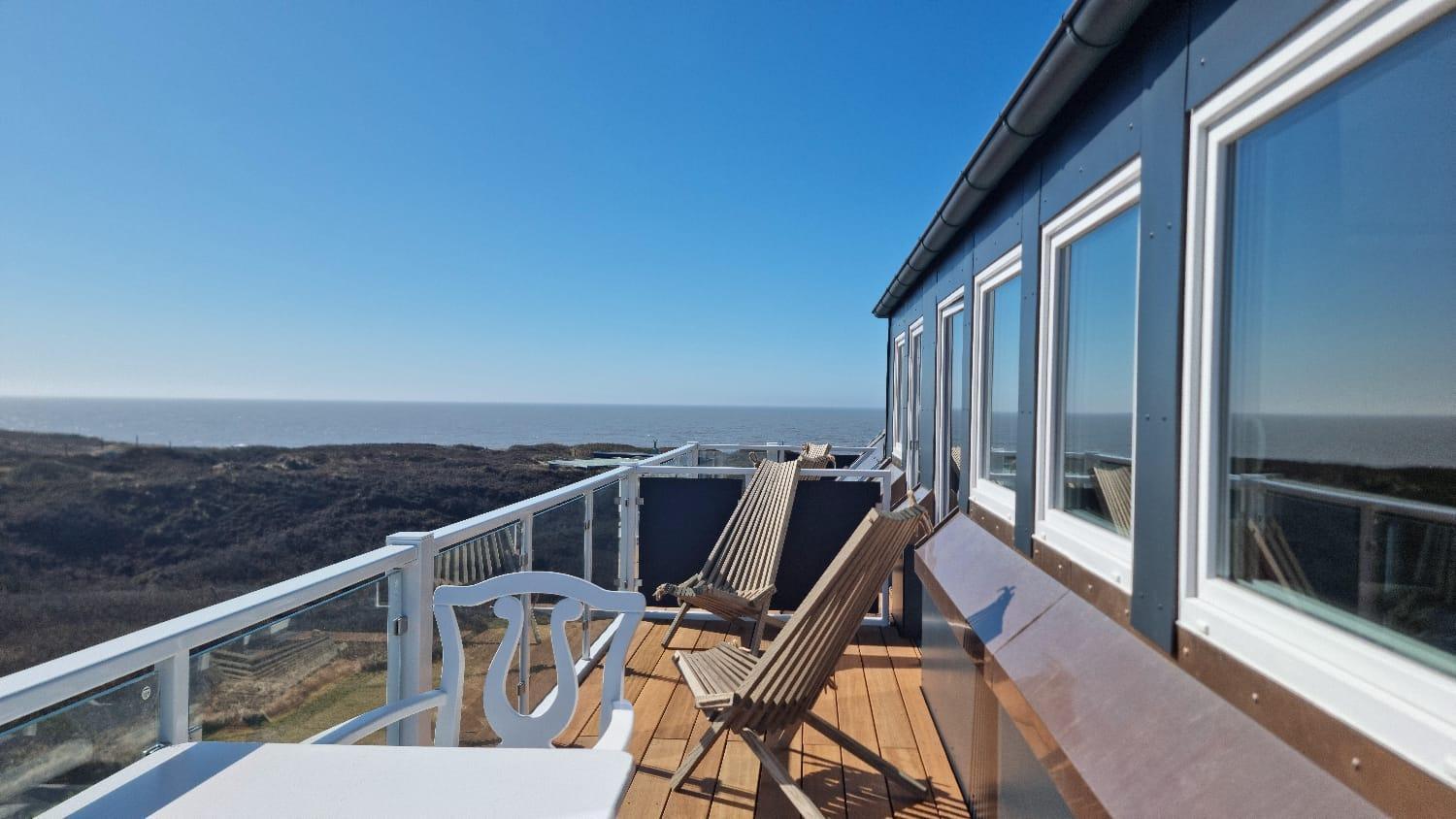 Gurtdeel Leuchtturm-Suite Hornum Bagian luar foto