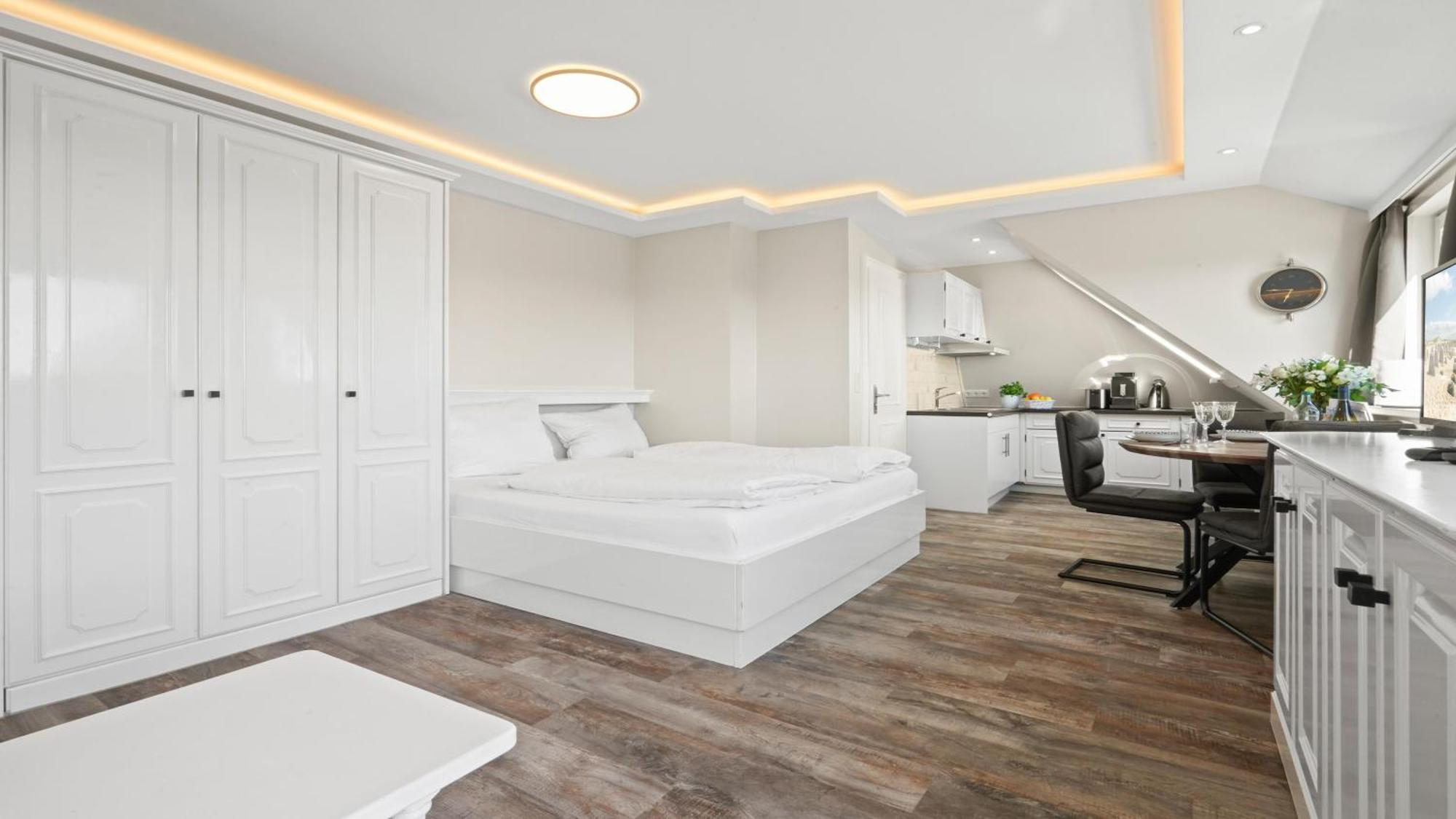 Gurtdeel Leuchtturm-Suite Hornum Bagian luar foto
